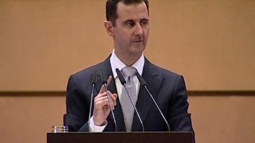 El presidente sirio Bashar Assad se aferra al poder.