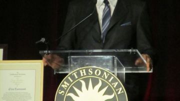 Eastwood fue galardonado con la James Smithson Bicentennial Medal.
