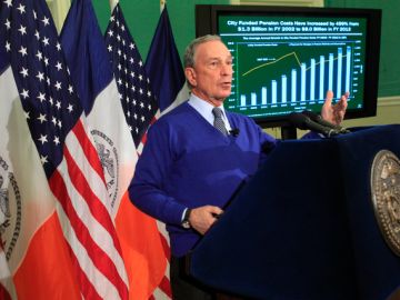 El Alcalde de Nueva York Michael Bloomberg presentó ayer el presupuesto preliminar para el año fiscal 2013.