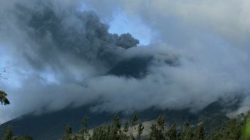 En el 2008 el volcán Tungurahua también asustó a los ecuatorianos.