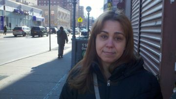 Juana Almonte manifestó ayer en Nueva York que no vale la pena arriesgar la vida de esta manera.