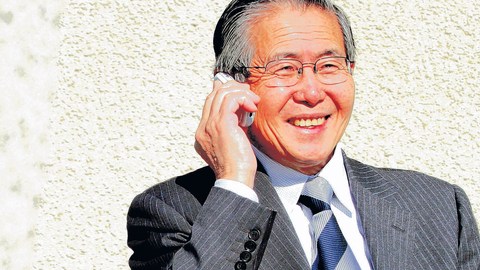 El ex presidente peruano Alberto Fujimori.