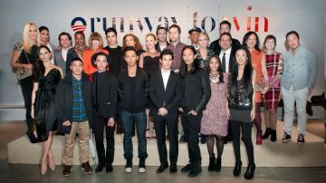 Diseñadores  y celebridades de la moda y el espectáculo se unieron  para apoyar la reelección de Obama.