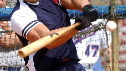 José Canseco sacó a relucir su antiguo y descomunal poder.