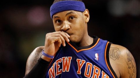 Carmelo 'Melo' Anthony también sufre molestias en la muñeca tobillo y en un pulgar.