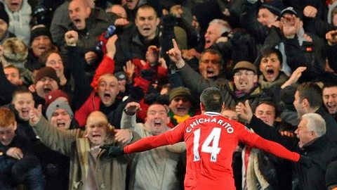 El ‘Chicharito' Hernández  podría ver acción ante Ajax.