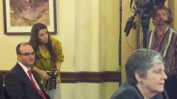 La Secretaria del Departamento de Seguridad Nacional (DHS), Janet Napolitano.