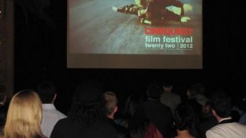 Presentación de Cinequest en San José.