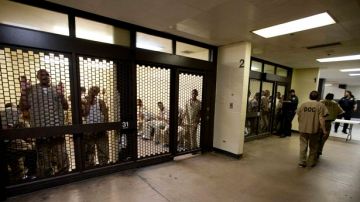Un aspecto de la cárcel del condado Cook, que  aprobó una  ordenanza para  que suspendieran las retenciones, a menos que ICE reembolse los gastos.