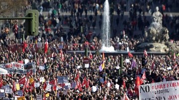 Es la primera muestra a gran escala del descontento general.