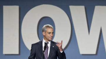 El alcalde de Chicago Rahm Emanuel.