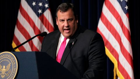 El gobernador de Nueva Jersey, Chris Christie.