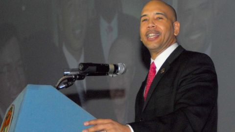 El presidente del Condado de El Bronx, Rubén Díaz, hijo, presentó ayer el estado de situación de esa área.