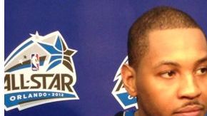 El jugador de la NBA, Carmelo “Melo” Anthony.