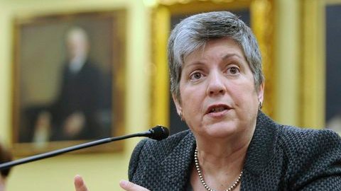 La secretaria de Seguridad Nacional de Estados Unidos, Janet Napolitano.