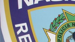 El vocero de la Policía en el Cibao, Lorenzo Morillo, mostró los objetos.