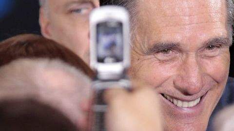 Mitt Romney en Michigan.