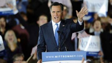 El candidato republicano para la Presidencia de EEUU, Mitt Romney.