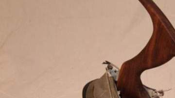 El ‘zapatófono', intrumento musical creado por Guillermo Galindo.