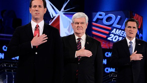 Los precandidatos republicanos a la presidencia Rick Santorum, Newt Gingrich y Mitt Romney se aprestan a luchar por los 23 delegados de Puerto Rico.