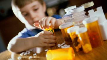 El envenenamiento con medicinas entre  niños de cinco años  aumentó  en EEUU.