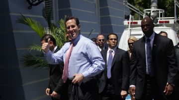 El republicano Rick Santorum se encuentra en Puerto Rico.