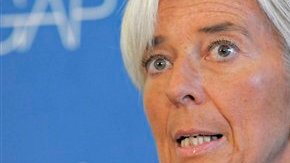 Christine Lagarde, directora del Fondo Monetario Internacional.