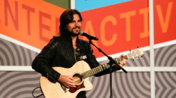 Juanes, el pasado jueves, durante su actuación en el festival SXSW de Austin.