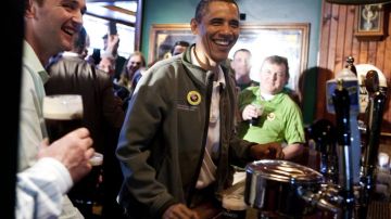 Obama abrió una pausa en su quehacer para acercarse a la comunidad con raíces irlandesas de EE. UU.