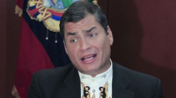 El presidente Correa puso en duda la independencia de las ONG que han denunciado la falta de libertad de expresión en Ecuador y en particular se refirió a HRW.