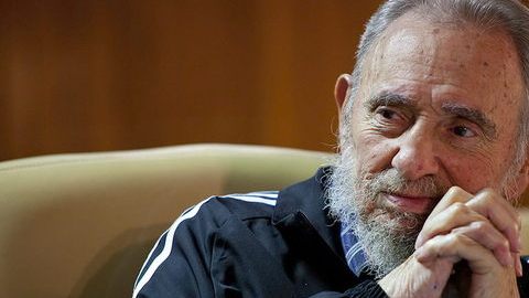 El líder cubano Fidel Castro.