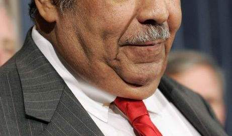 El congresista Charles Rangel busca la reelección.