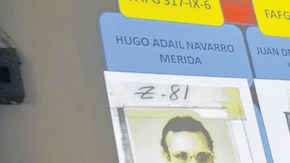 Hugo Adail Navarro Mérida, Juan de Dios Samayoa Velázquez y Moisés Saravia López, víctimas de la represión militar en los ochenta.