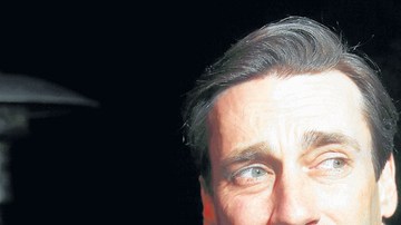 Jon Hamm, quien hace el papel de Don Draper, protagoniza  la serie.