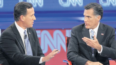 Esta es la carrera más importante en la historia del país.Estoy haciendo todo lo que puedo",indicó Santorum.