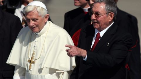 Es posible que Benedicto XVI también tenga un encuentro con el expresidente Fidel Castro.