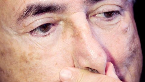 Dominique Strauss-Kahn, ex director gerente del FMI.