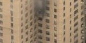 El incendio comenzó en el piso 16 del edificio de 21 niveles.