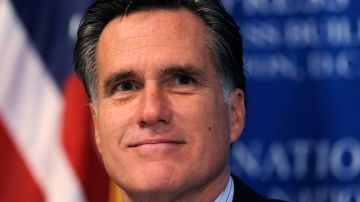 El precandidato a la Presidencia  de EEUU Mitt Romney.
