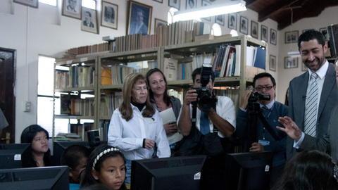 El subsecretario de Estado Adjunto para la lucha antidrogas, William Brownfield, estuvo en discusión antidrogas.