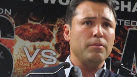El presidente de Golden Boy Promotions, Óscar De La Hoya.