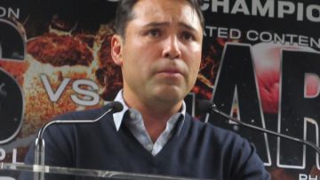 El presidente de Golden Boy Promotions, Óscar De La Hoya.