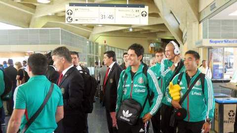 Elementos de la selección mexicana ahora se aclimatan al ambiente de Kansas City.