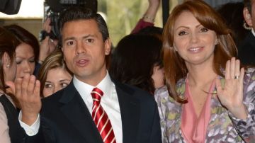 Enrique Peña Nieto, candidadato del PRI.