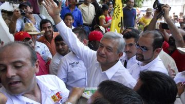 Andrés Manuel López Obrador, el candidadato de izquierda, comenzó en Tabasco.