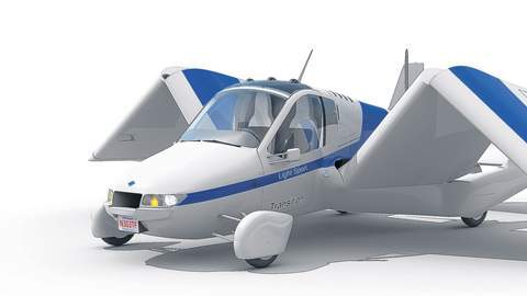 El 'auto volador' de Terrafugia.