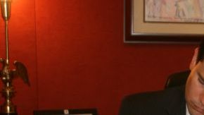 El senador republicano por Florida, Marco Rubio, en su despacho en Washington, D. C.