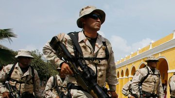 Se han reforzado las medidas de seguridad en la ciudad colombiana de Cartagena con motivo de la Cumbre de las Américas.