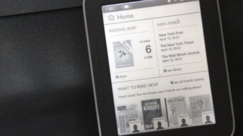 El Nook Simple Touch saldrá a la venta el próximo 1 de mayo a un precio inicial de 139 dólares por unidad.