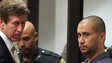 Zimmerman estuvo ayer solo cuatro minutos ante un juez de Sanford.